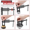 Adjustable T Handle Tub Drain Wrench Strong Grip for 0.7-3.7