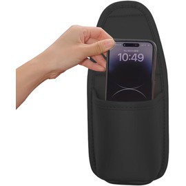 Portavasos Coche Bolsillo en Polipiel Adhesiva Antirrayas