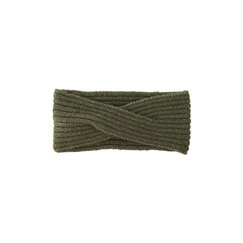 PIECES Pcjeslin Women's Wool Headband Noos Bc, Deep Lichen Green,