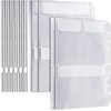 LOORIPRO A5 Personal Organizer Refill, Clear Pocket, Set of 10,