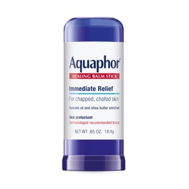 Aquaphor - Bálsamo curativo en barra, protector de piel con aceite de aguacate y manteca de karité, barra de 0.65 oz                                  