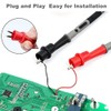 Multimeter Test Leads Kit,Clamp Tester Probe Test Probes Leads with