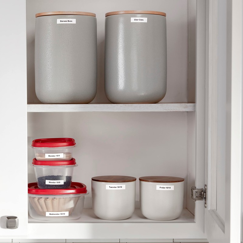 Dymo 18771 Cinta LT Tela Planchable 12mm X 2m, blanco