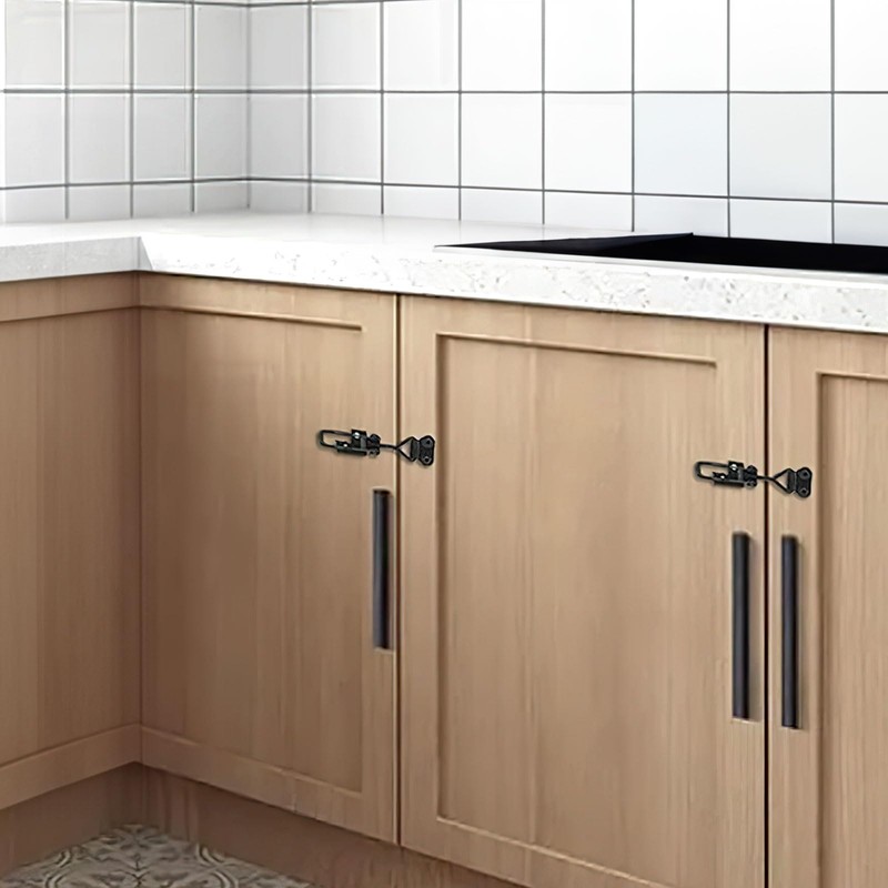 4Pack Adjustable Black Toggle Clamp Latch,(4003) Heavy Duty 1320 lbs