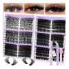 Pestañas Extensions Kit 570pcs D 8-16 Mm Mixtas