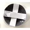 IKEA New IKEA STRIMMIG Deep plate 4 Pack Stoneware grey