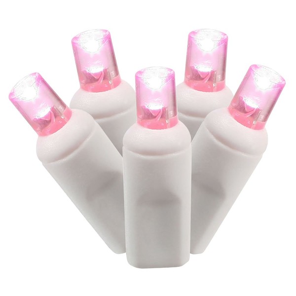 Vickerman 50 Light Pink Wide Angle LED Light Set on