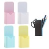 JSUOEO Pack of 4 Magnetic Marker Holders, Magnetic Pen Container