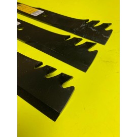 Sunbelt Gator style blades for John Deere 46" Model 48 mower 120,140,300,31