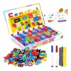 Juego Montessori De Letras Magnéticas En Inglés De 297 Pzs