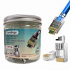 Gaobige 30-Pack Cat7 Cat6A RJ45 Pass Through Connectors Shielded (Cat7