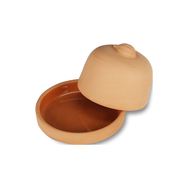 Eurita by Reston Lloyd Terra Cotta Garlic Roaster, Natural