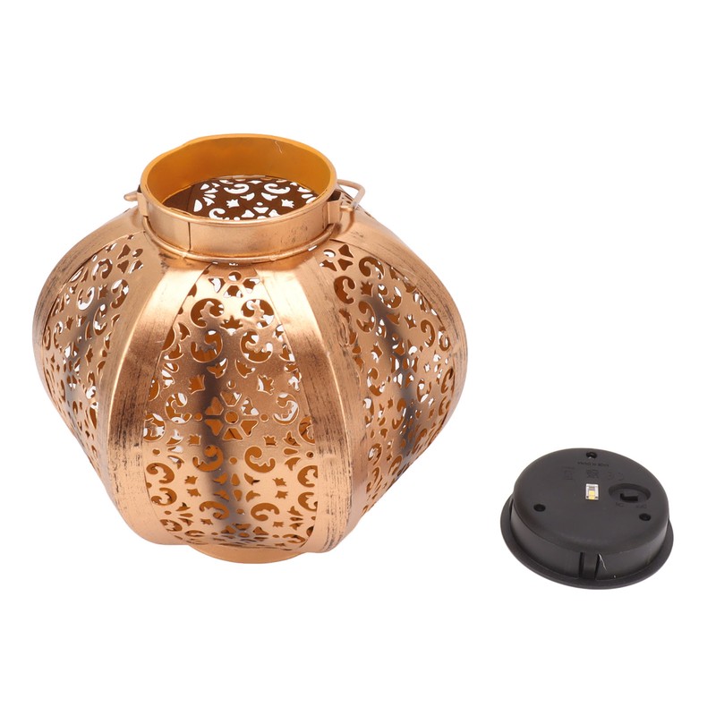 Solar Lanterns Iron Art Decorative Waterproof Outdoor Hanging Solar Lights
