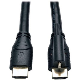 Tripp Lite P569-015-LOCK Cable HDMI de Alta Velocidad con Ethernet y Conector de Bloqueo, UHD 4K x 2K, 24 AWG, 4.57 m