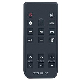 RTS7015B Replacement Sound Bar Remote Control Applicable for RCA Home Theater Soundbar RTS7015B RTS7010BR6