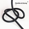 Trimold Backer Rod for Gaps and Joints, Black Rubber Caulk