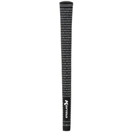 Karma Velour Standard Golf Club Grips for Men, Black/White