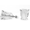 Rose Shape Glass Cabinet and Furniture Knob Pulls in Several