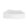 110x55mm 15-60 Degree Horizontal Angle Elbow Rectangular Plastic Ducting Adapter
