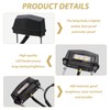 Qaum 2PCS Motorcycle Number Plate Light Universal 12V Waterproof LED