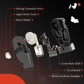 A-Premium Rear Tailgate Trunk Latch Lock Actuator Compatible with Toyota Vehicles - Matrix 2003 2004 2005 2006 2007 2008, L4 1.8L, Wagon, Replace# 69150-08010