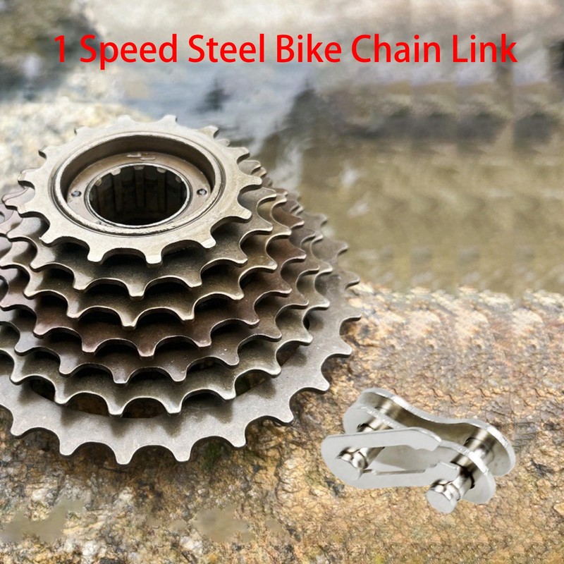 Runseaway 6 Pairs Single Speed Removable Quick Split Chain Link,