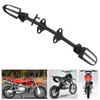 Footpeg Mount Bracket Metal Alloy Black Replacement for XR CRF