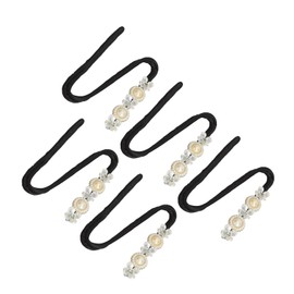 Máquina para Hacer Moños para el Cabello, 5 Piezas Magic Donut Hair Bun Maker DIY Accesorios para Peinar el Cabello para Mujeres y Niñas, Moño para el Cabello con Flores de