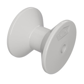 Polyurethane Bow Support Slide Roller PU 70 mm Grey