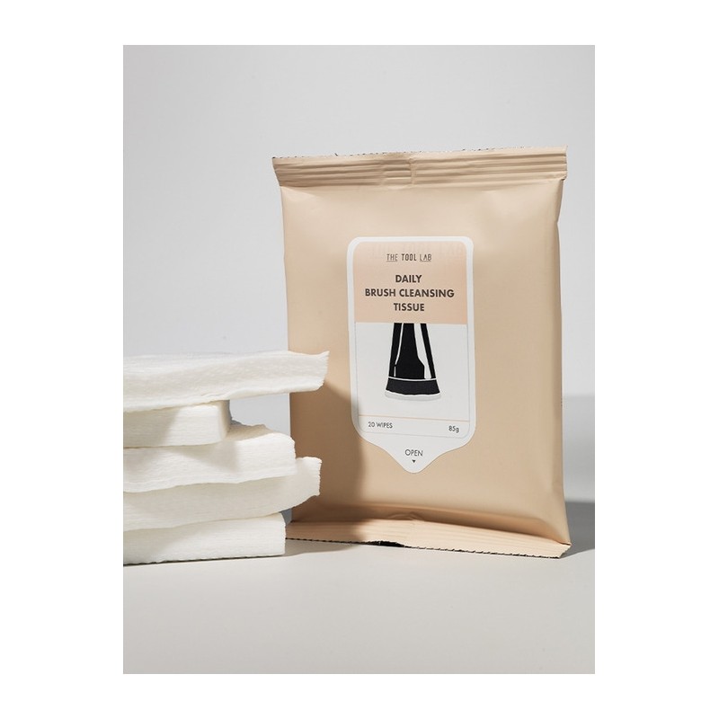 [Lazy Cleanser] The Tool Lab Brush Cleansing Tissue / [게으른