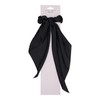 Oz Essentials Ribbon Scrunchie - Black