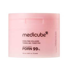Medicube PDRN Pink Collagen Gel Toner Pads 70 sheets / 메디큐브 PDRN 핑크 콜라겐 겔토너 패드 70매