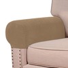 Armrest Chair Covers,Set of 2 Stretch Fabric Armchair Couch Arm