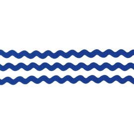 5 m Serrated Braid 8 mm Blue