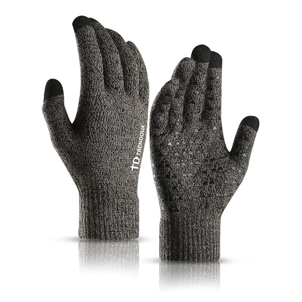 TRENDOUX Gloves for Men, Touch Screen Winter Gloves for Women