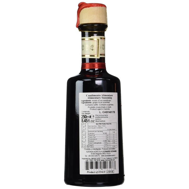 Acetaia Leonardi La Corte 5 Year Old Balsamic Vinegar 8.45