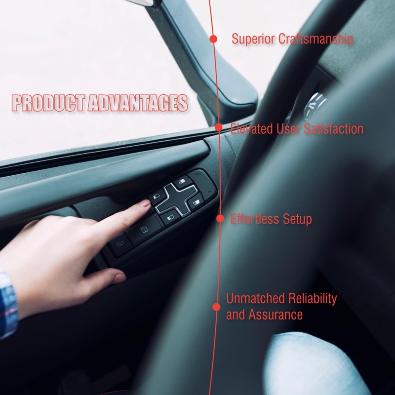 Sianxaido 35750T2AA11 Master Power Window Switch Compatible with Accord 2013