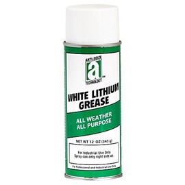 ANTI-SEIZE TECHNOLOGY 17120 Lithium Grease, Lithium Complex, 12 oz Aerosol Can, White