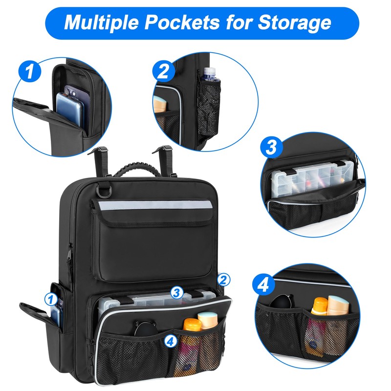 GRAOSO Boat Organizers and Storage, Boat Back Seat Carrying Bag