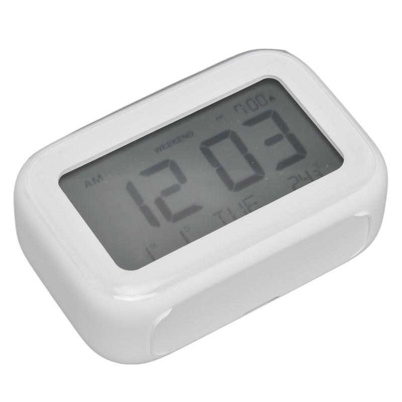 Mini Digital Alarm Clock with LCD Screen Snooze Function 12H
