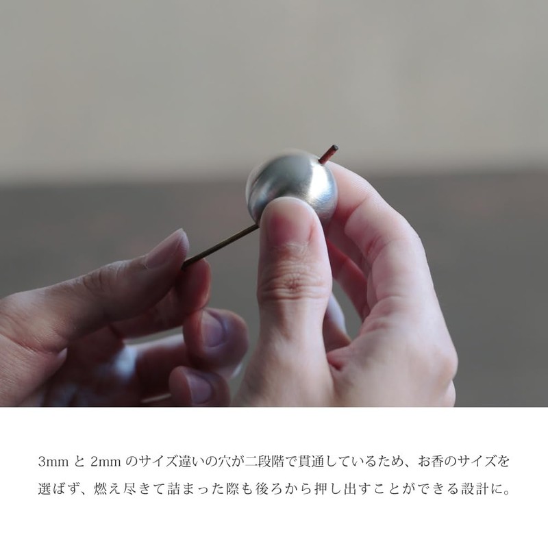 HUNT9 Domenico Argento Incense Holder Concrete Incense Holder Free Angle