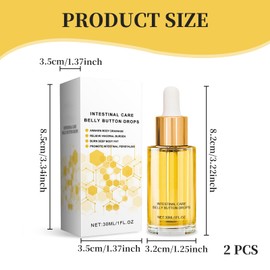 FunnAura 3PCS Belly Button Drops for Tightening Oil