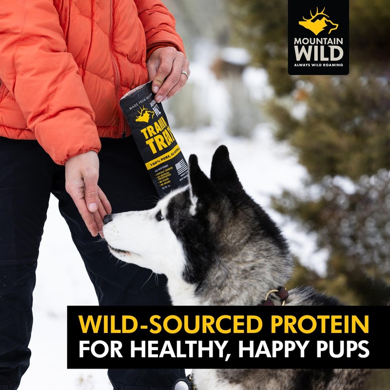 MOUNTAIN WILD MOUNTAIN WILD Training Treat Nibs for Dogs, Elk