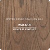 General Finishes Water Based Wood Stain, 1 Pint, Walnut