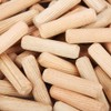 M10 Furniture Dowels Wood Dowel Pins Cross Grain 100Pcs M10