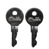 Replacement Key H300-H303 Cut on CG16 Key Blank | Compatible