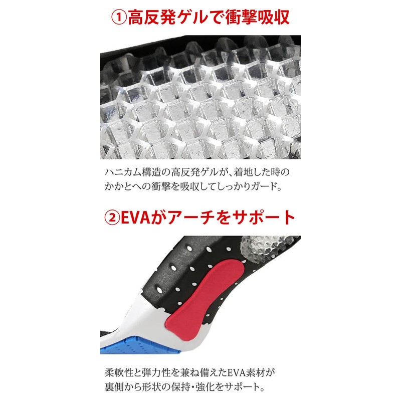 Lad Weather Insoles, 2 Pairs Set, Great Price, High Resilience