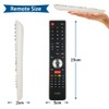 ANKIMI New EN33926A EN-33926A Remote Replacement for Hisense TV, if