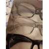BETSEY JOHNSON 3 Pair Reading Glasses Navy, Clear &Tortoise Frames