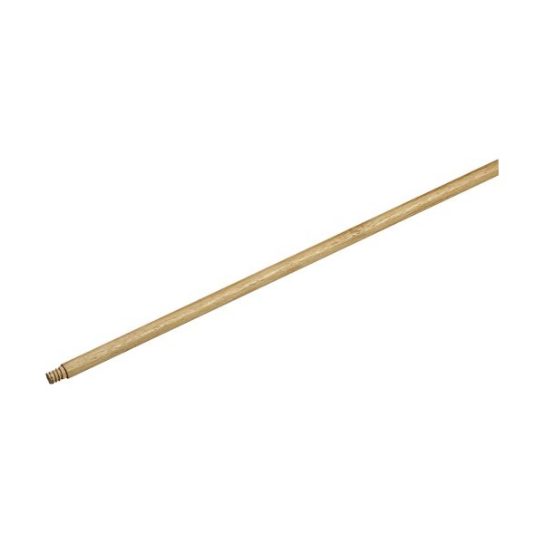 Carlisle 4027100 Flo-Pac Hardwood Threaded Handle, 15/16" Dia. x 60"